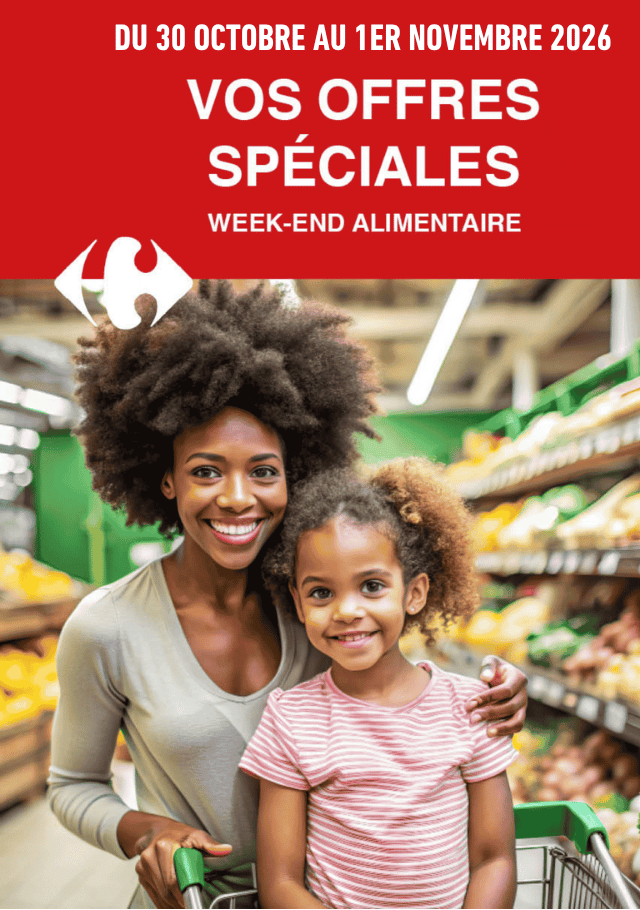 OFFRES SPECIALES WEEK-END ALIMENTAIRE DU 30/10/26 AU 01/11/26