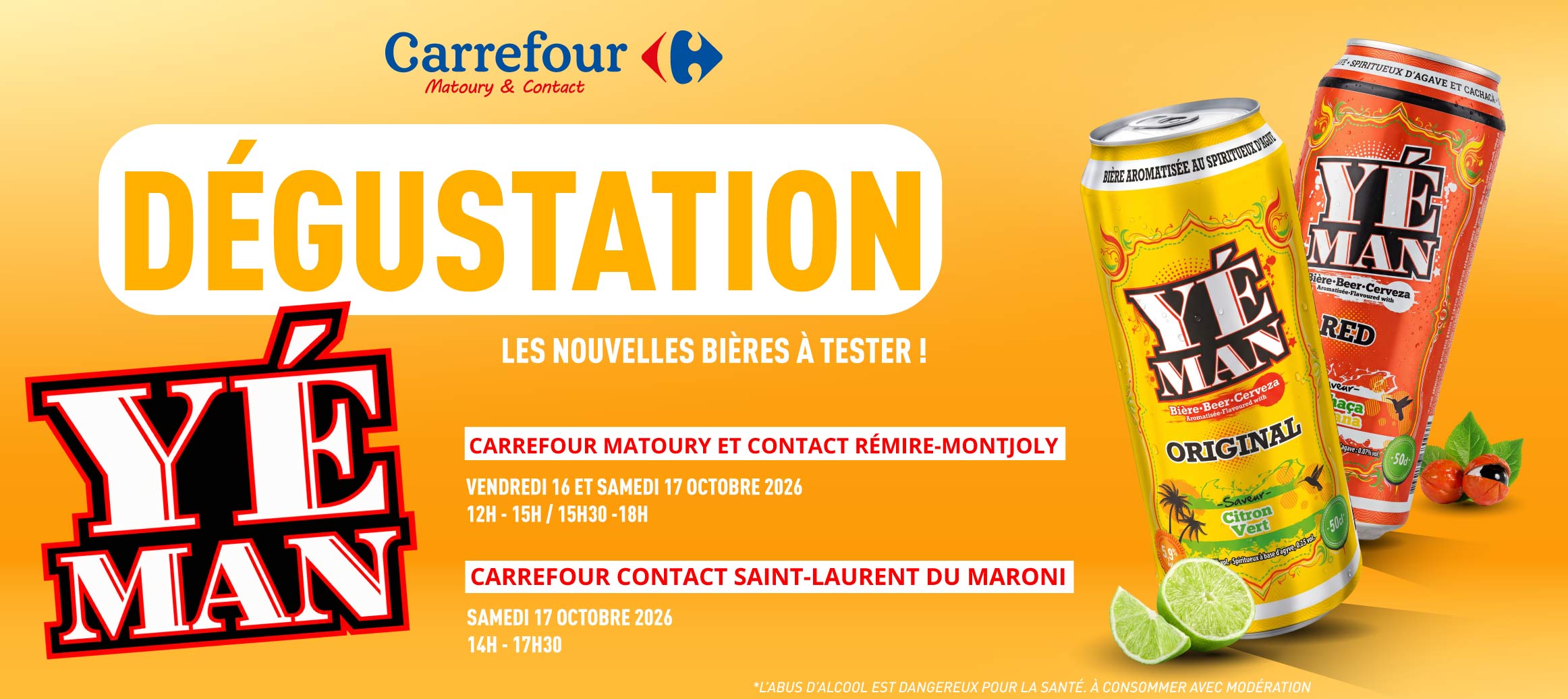 DÉGUSTATION EXCLUSIVE : DÉCOUVREZ LES NOUVELLES BIÈRES YÉ MAN