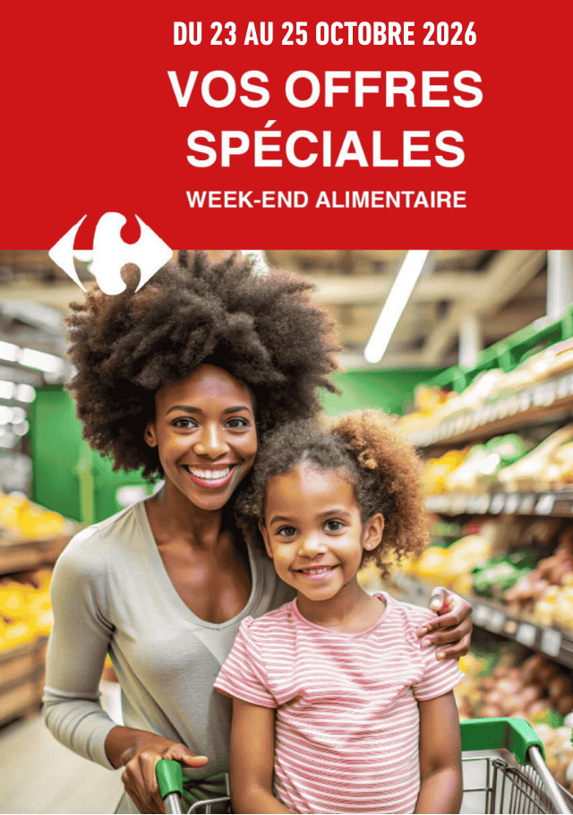 OFFRES SPECIALES WEEK-END ALIMENTAIRE DU 23/10/26 AU 25/10/26