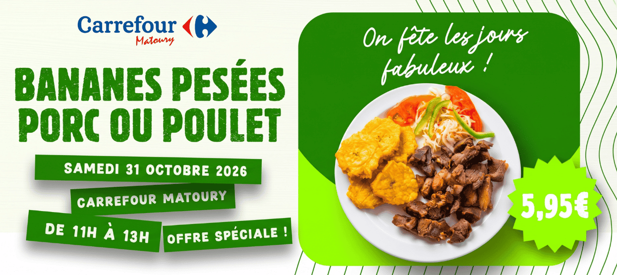 OFFRE SPÉCIALE JOURS FABULEUX : BANANES PESÉES À 5,95 €   